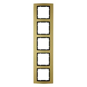 Rahmen Berker B.3 Alu, gold/anthrazit, Berker 10153016