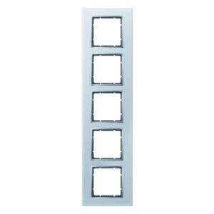 Glasrahmen Berker B.7 alu, Berker 10156414