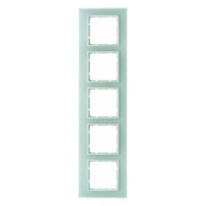 Glasrahmen Berker B.7 polarweiß, Berker 10156909