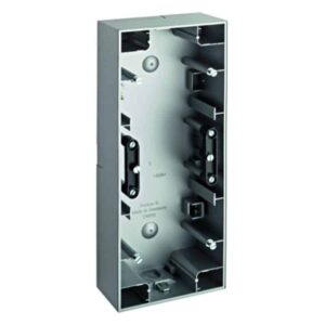 Aufputz-Gehäuse 3fach Berker K.5 Alu, Berker 10437003