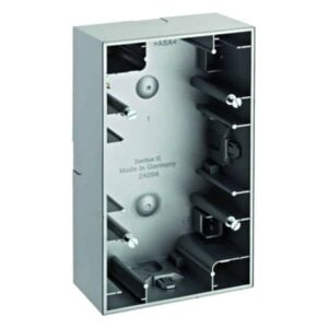 Aufputz-Gehäuse 2fach Berker K.5 Alu, Berker 10427003