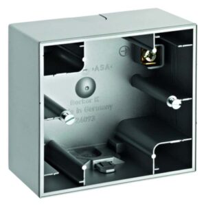 Aufputz-Gehäuse 1fach Berker K.5 Alu, Berker 10417003