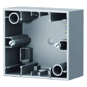 Aufputz-Gehäuse 1fach Berker K.5 edelstahl, lackiert, Berker 10417004