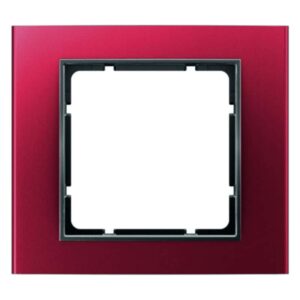 Rahmen Berker B.3 Alu, rot/anthrazit, Berker 10113012