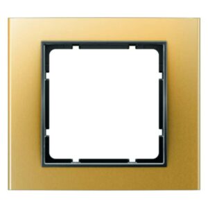 Rahmen Berker B.3 Alu, gold/anthrazit, Berker 10113016