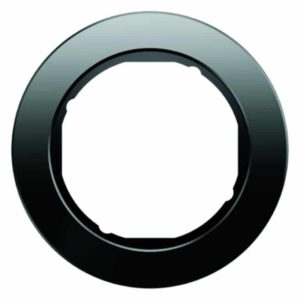 Rahmen Serie R.classic Glas, schwarz, Berker 10112016