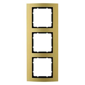 Rahmen Berker B.3 Alu, gold/anthrazit, Berker 10133016