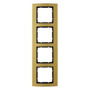 Rahmen Berker B.3 Alu, gold/anthrazit, Berker 10143016