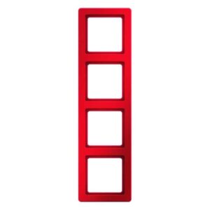 Rahmen Berker Q.1 rot, samt, Berker 10146062