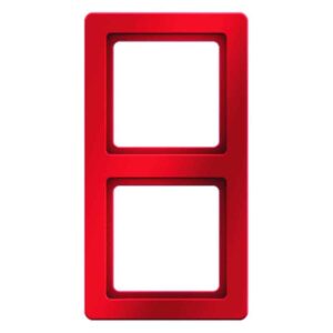 Rahmen Berker Q.1 rot, samt, Berker 10126062