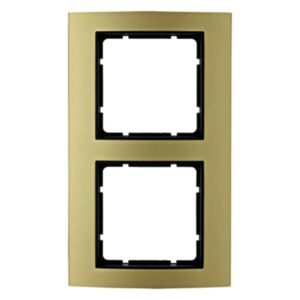 Rahmen Berker B.3 Alu, gold/anthrazit, Berker 10123016