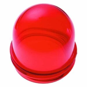 Haube für Lichtsignal E14 Zubehör rot transparent, Berker 1231