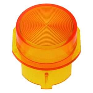Haube für Drucktaster und Lichtsignal E10 Zubehör gelb transparent, Berker 1282