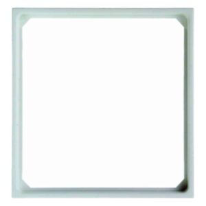 Adapterring für Zentralstück 50 x 50 mm Berker S.1/B.3/B.7 polarweiß, matt, Berker 11091919