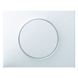 Zentralstück mit Regulierknopf für Drehdimmer Berker K.1 polarweiß, glänzend, Berker 11357009