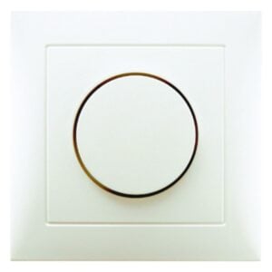 Abdeckplatte mit Regulierknopf für Drehdimmer Berker S.1 weiß, glänzend, Berker 11308982