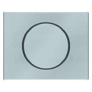 Zentralstück mit Regulierknopf für Drehdimmer Berker K.5 Edelstahl Rostfrei, Berker 11357004
