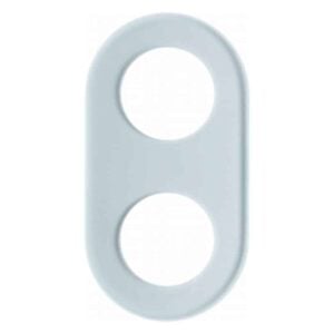 Serie Glas, Rahmen 2fach f. HWM, Berker 110230