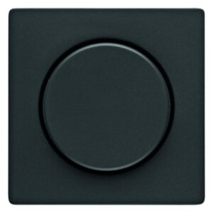 Zentralstück mit Regulierknopf für Drehdimmer Berker Q.1/Q.3 anthrazit, samt, Berker 11376086