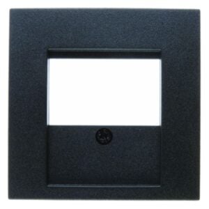 Zentralstück für TDO-Steckdose Berker B.3/B.7 anthrazit, matt, Berker 6810331606