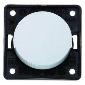 Aussch. 2p, Aufdr. "0", Flow/Pure, grau, Berker 936522507