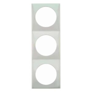 Rahmen 3f Integro Flow polarweiß glänz, Berker 918192519