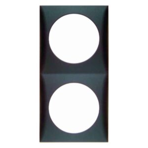 Rahmen 2fach Integro Flow anthrazit matt, Berker 918262515
