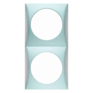 Rahmen 2fach Integro Flow chrom matt la, Berker 918262558