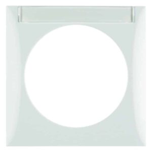 Rahmen 1f m BF ITG Flow polarweiß glänz, Berker 918032509