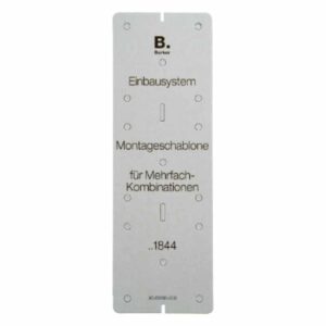 Montageschablone 3fach, Berker 91844