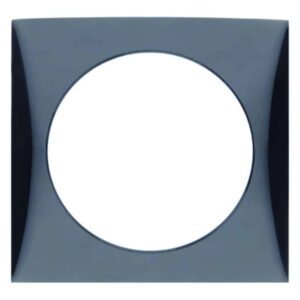 Rahmen 1fach Integro Flow schwarz glänz, Berker 918272510