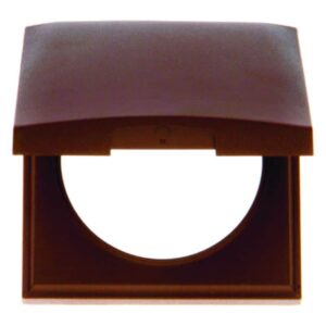 Rahmen 1f m Klappdeckel ITG Flow braun, Berker 918282501