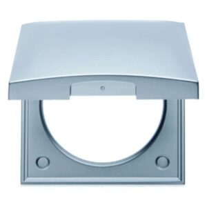 Rahmen 1f m Klappdeckel ITG Flow chrom, Berker 918282578