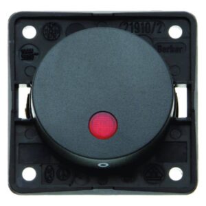 Kontr.-Aus. 2p, 12V, LED, Flow/Pure, ant, Berker 937622535