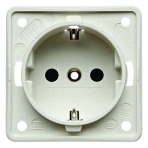 Steckdose SCHUKO Integro Einsätze pw, Berker 941852502