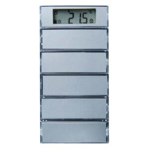 Tastsensor 5fach mit RTR, Display BerkerB.3/B.7, Berker 75665785