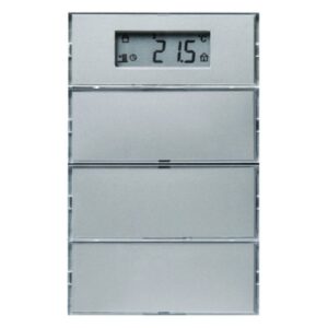 Tastsensor 3fach mit RTR, Display BerkerK.5 edelstahl, Berker 75663773
