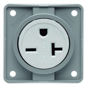 Steckdose m SK USA/CAN NEMA 6-20R ITG gr, Berker 862542507