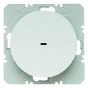KNX-Funk Wandsender 1fach flach quicklink Berker R.1/R.3 polarweiß, glänzend, Berker 85655239