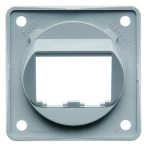 Tragplatte f 2 BTR-/E-DAT-Module ITG gr, Berker 845582507