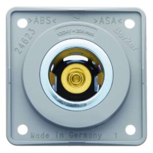 Power-Steckdose 12V Integro Einsätze gr, Berker 845712507
