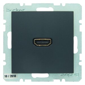 High Definition Steckdose Berker B.3/B.7anthrazit, matt, Berker 3315421606
