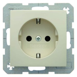 Steckdose SCHUKO Berker S.1/B.3/B.7 weiß, glänzend, Berker 41438982