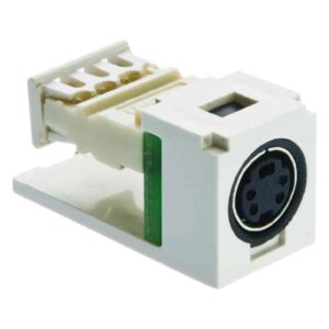 S-Video Modul Zubehör polarweiß/schwarz, Berker 1993