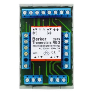 RolloTec Trennrelais REG Hauselektronik, Berker 2919