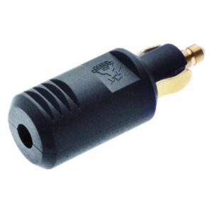 KFZ-Stecker, ITG, 12V, schwarz matt, Berker 4637