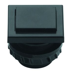 GROTHE Taster (Kontakt), schwarz KKO 1381 SW/SW, (Typ PROTACT 681 KS) 61045