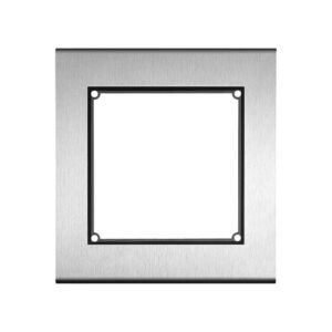 FMO-1/1EM Rahmen 1/1 AP Edelstahl matt MODESTA, Elcom 4031181