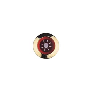 LT-102 Lichttaster mit LED me.vergoldet, Elcom REH113Y