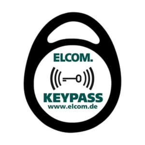 KPA-003 Transponder Schlüsselanhänger 3 Stück schwarz, Elcom 1506223